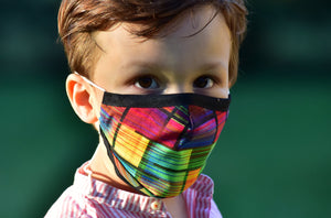 NEW: Kids Face Mask - Rainbow